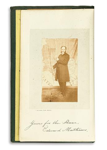 (SLAVERY AND ABOLITION.) MATHEWS, REV. EDWARD. The Autobiography of Rev. E. Mathews, the “Father Dickson” of Mrs. Stowe’s Dred.